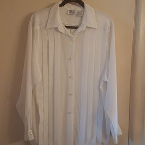 VINTAGE White Blouse.